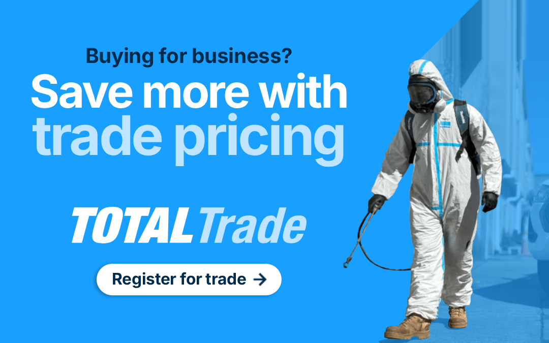 Buying for business? Save more with trade pricing. Register for Total Trade.